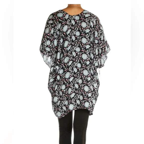 NWOT Loft Floral Daisy Kimono - Picture 3 of 8